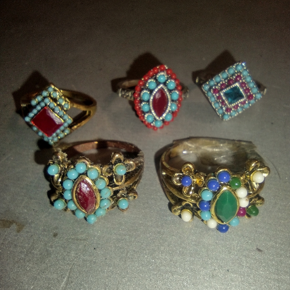 Vintage Rings Lot